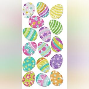 Colorful Easter Egg Party Magnets